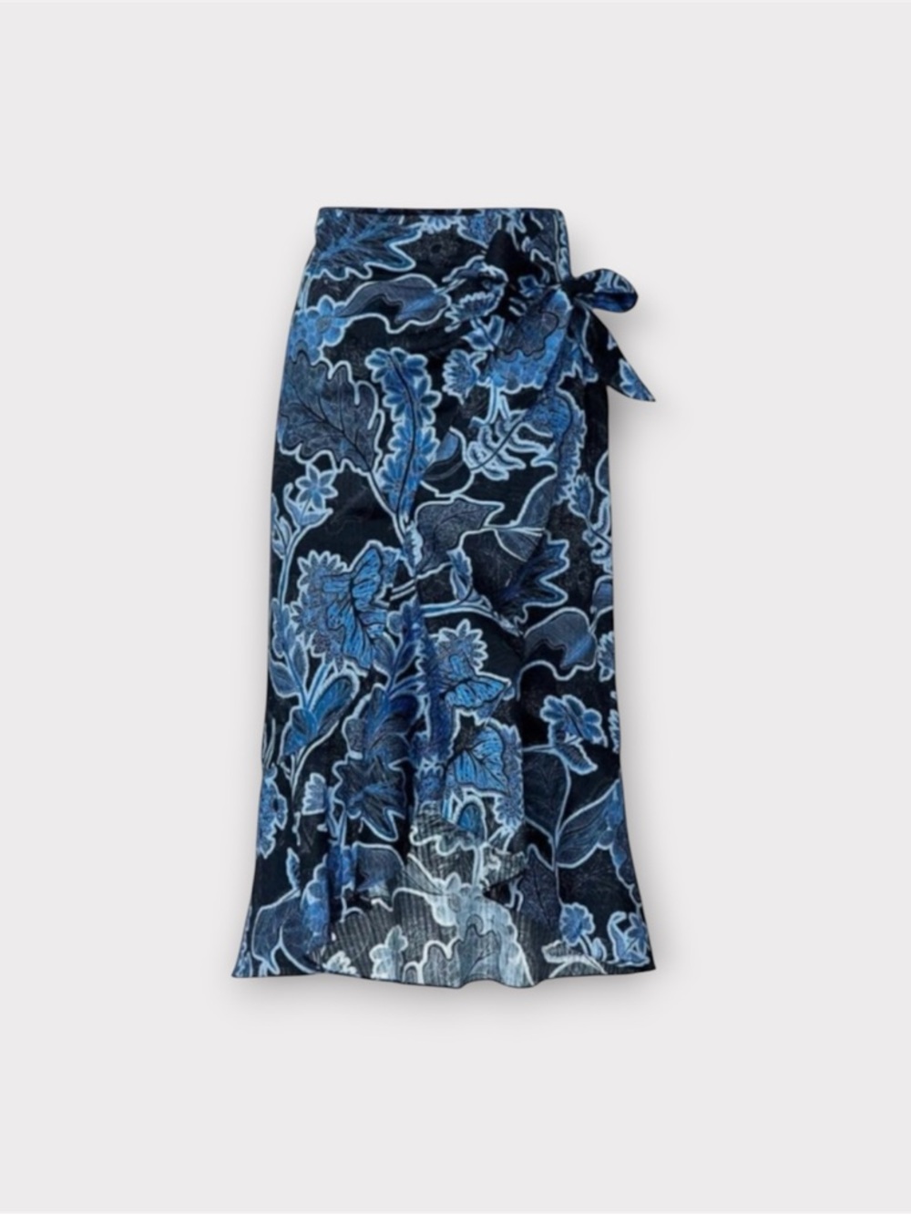 PARKER at Anthropologie 100% Cotton Wrap Skirt.